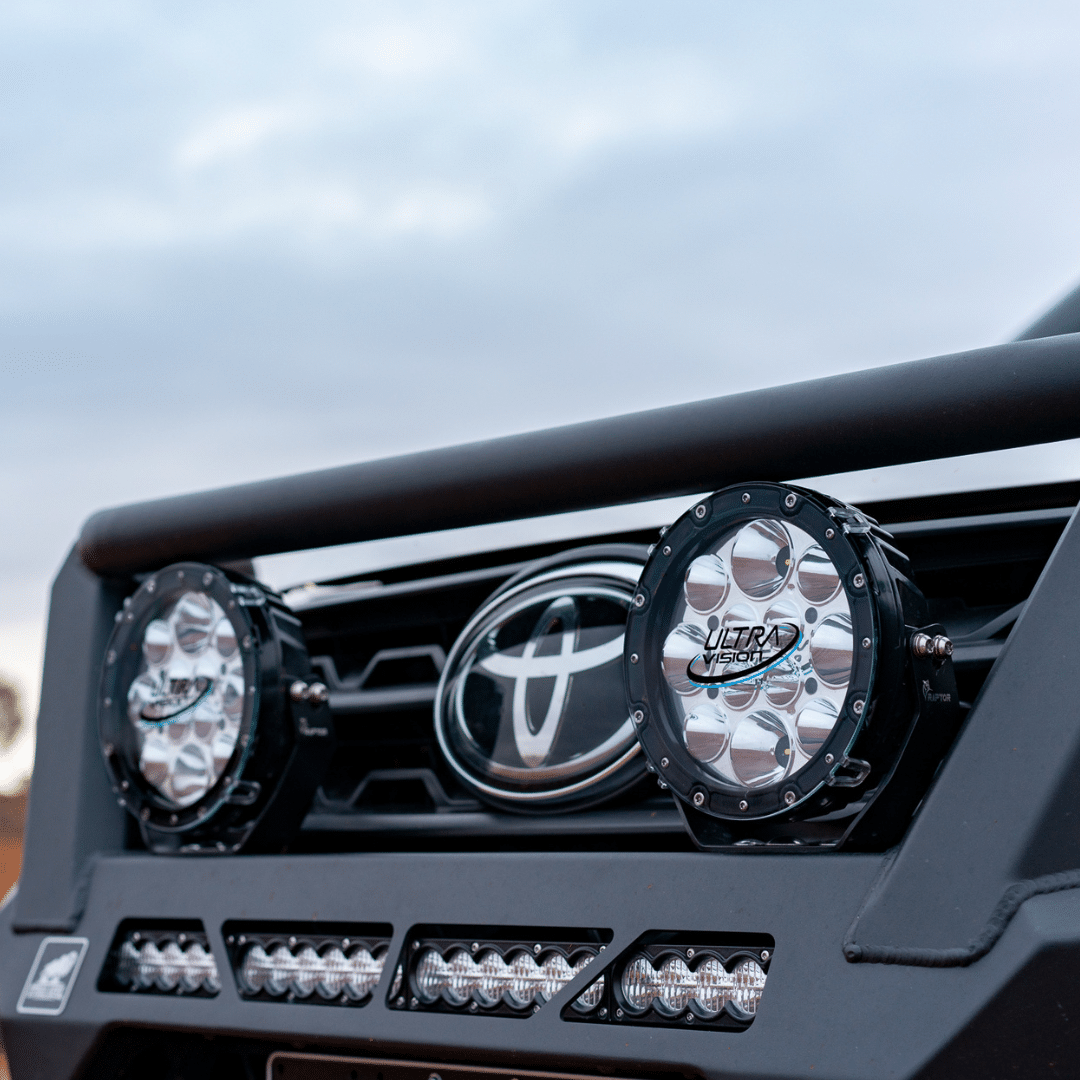 Raptor 70W 7" Driving Light Pair
