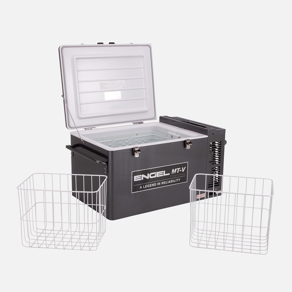 Engel 60L Portable Fridge-Freezer - Digital Gunmetal