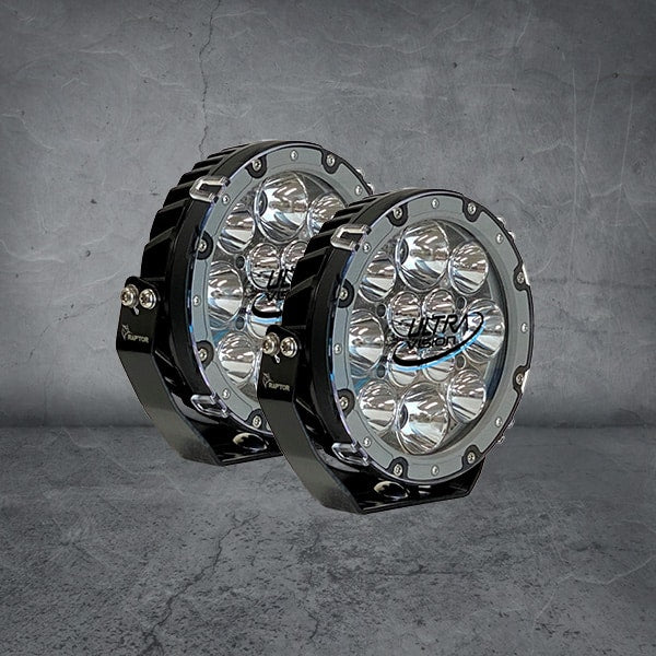 Raptor 70W 7" Driving Light Pair