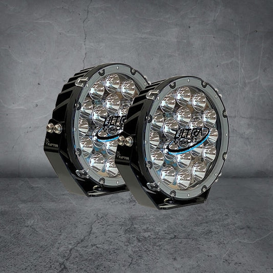 Raptor 120W 9" Driving Light Pair